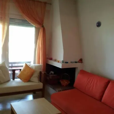 House With Garden Next To The Trani Ammouda Ormos Panagias